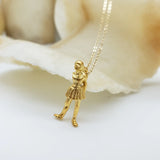La Petite Danseuse Pendant - Degas Ballet Dancer Necklace