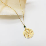 Shou Symbol Necklace Jade