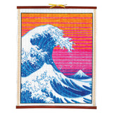 Paper Scroll Painting Kit For Kids - the Great Wave