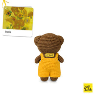 Boris Doll Van Gogh Sunflower Overalls
