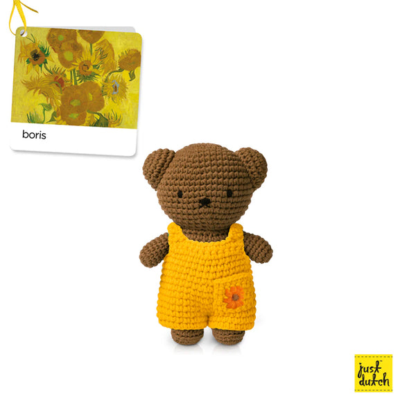 Boris Doll Van Gogh Sunflower Overalls