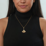 Ginkgo Leaf Pendant