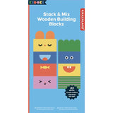 Stack and Mix Wooden Blocks