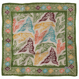 Tropical Taro Tapestry Batik Bandana