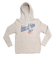 Charlie Hustle x Nelson-Atkins Script Grey Hooded Sweatshirt