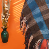 Zapotec Wool Rebozo/Shawl, Naturally Hand Dyed