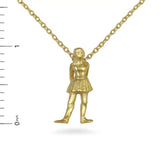 La Petite Danseuse Pendant - Degas Ballet Dancer Necklace