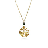 Shou Symbol Necklace Jade