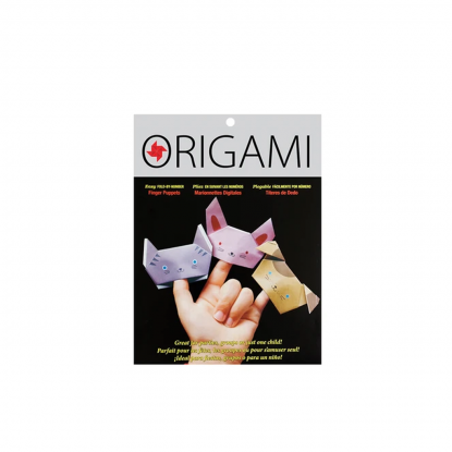 4310 – Fold-by-Number Finger Puppets: 12 sheets, 4 each animal, 5 7/8”