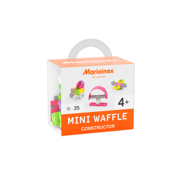 MARIONEX MINI WAFFLE CONSTRUCTOR 35 PCS ASSORTMENT