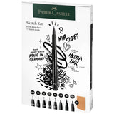 Pitt Artist Pen and Artist Sketchbook Gift Set