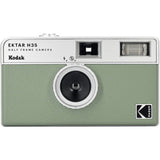 Kodak Ektar H35 Half Frame 35mm Camera With 22mm Lens F/9.5 and Flash - Sage Color