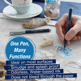 Metallic Multi-Surface Creative Markers, Set of 12