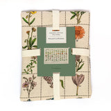 Organic Cotton Tea Towel - Wildflowers
