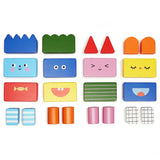 Stack and Mix Wooden Blocks