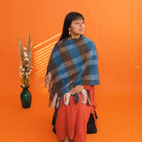 Zapotec Wool Rebozo/Shawl, Naturally Hand Dyed