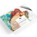 Alphonse Mucha Watercolour Postcard Book