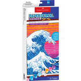 Paper Scroll Painting Kit For Kids - the Great Wave