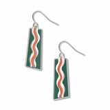 Matisse & the Fauves, Green Earrings, Made in USA