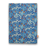 Blue Daisies Art Nouveau Tea Towel