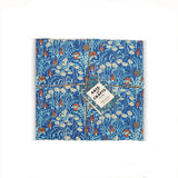 Blue Daisies Art Nouveau Tea Towel