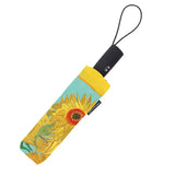Van Gogh Sunflowers Travel Umbrella