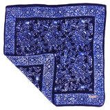 Navy Blue Wings Batik Bandana