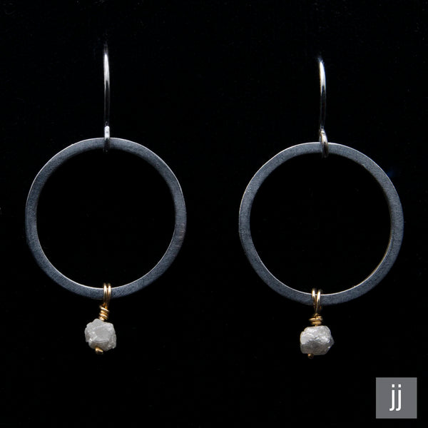 Justine Diamond Drop Earrings