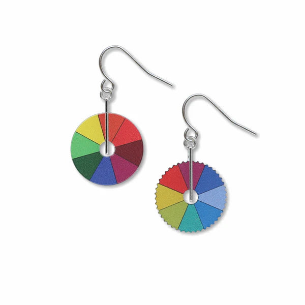 Tiffany Color Wheel Earrings