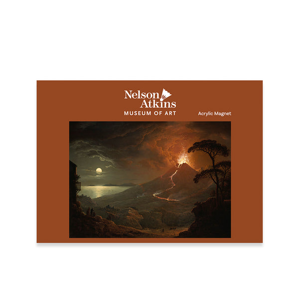 The Eruption of Vesuvius Acrylic Magnet