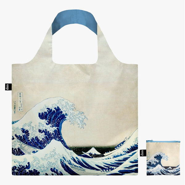 Katsushika Hokusai The Great Wave Bag