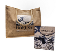 Hokusai Jute Market Bag