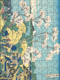 Hokusai 120-Piece Double-Sided Jigsaw Puzzle Set
