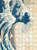 Hokusai 120-Piece Double-Sided Jigsaw Puzzle Set