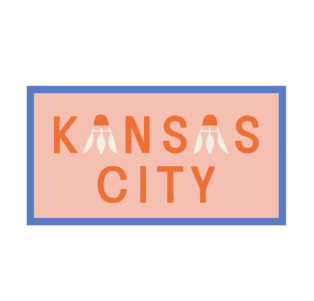 Kansas City Shuttlecock Sticker