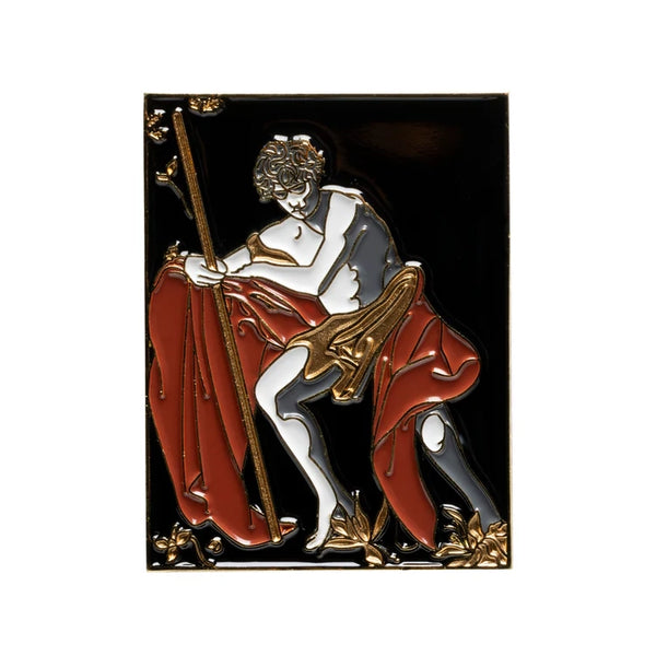 Saint John in the Wilderness Inspired Enamel Pin