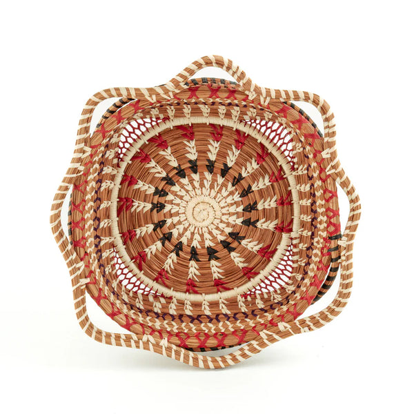 Butterfly Pine Needle Basket