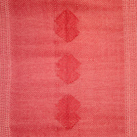 Brocade Shawl in Coral