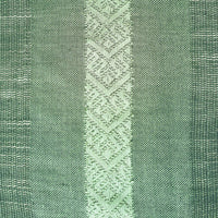 Brocade Shawl in Deep Green
