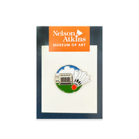 Nelson Shuttlecock Enamel Pin