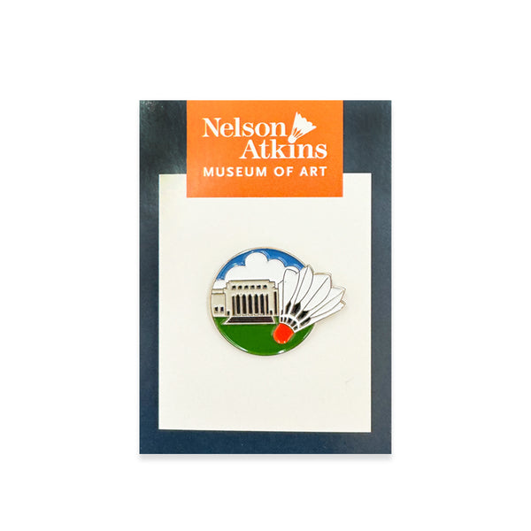 Nelson Shuttlecock Enamel Pin