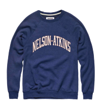 Charlie Hustle x Nelson-Atkins Navy Crew Neck Sweatshirt