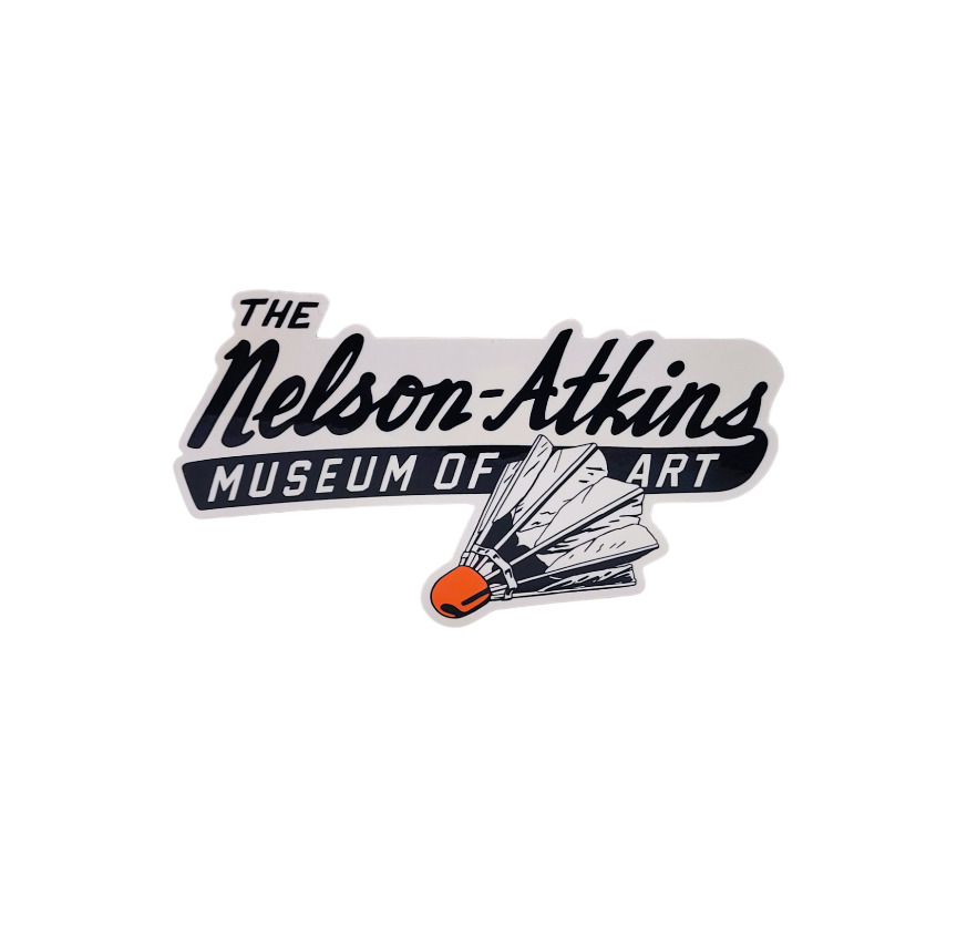Nelson-Atkins Script Sticker | Charlie Hustle | Kansas City Museum ...