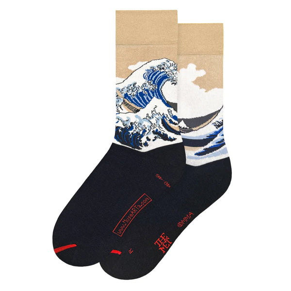 The Great Wave Sock, Hokusai