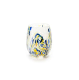 Van Gogh Olive Trees Inspired Stemless Wine Glass