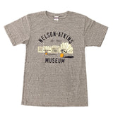 Vintage Grey Nelson-Atkins Shuttlecocks T-Shirt