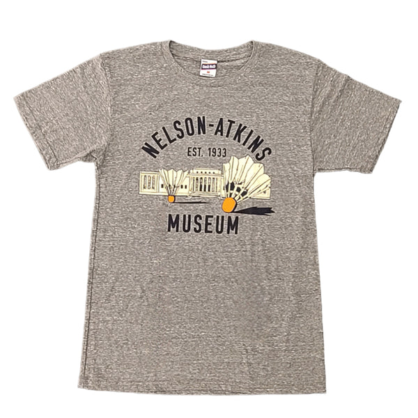Vintage Grey Nelson-Atkins Shuttlecocks T-Shirt