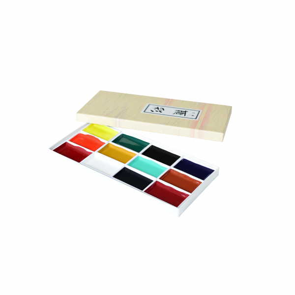 Small Traditional Japanese Watercolor Set
