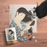 A Woman Combing Her Hair Puzzle