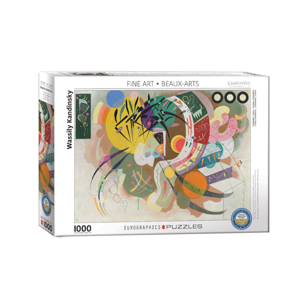 Wassily Kandinsky Dominant Curve Puzzle